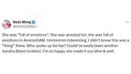 Nicki's tweet about Lennox (Image via X / @@NICKIMINAJ)